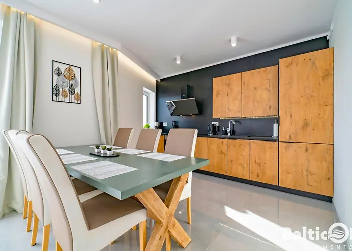 Balticon Westin House -luksusowy 70m2 , Basen Pool, Sauna, Parking Inklusive Aparthotel Kołobrzeg