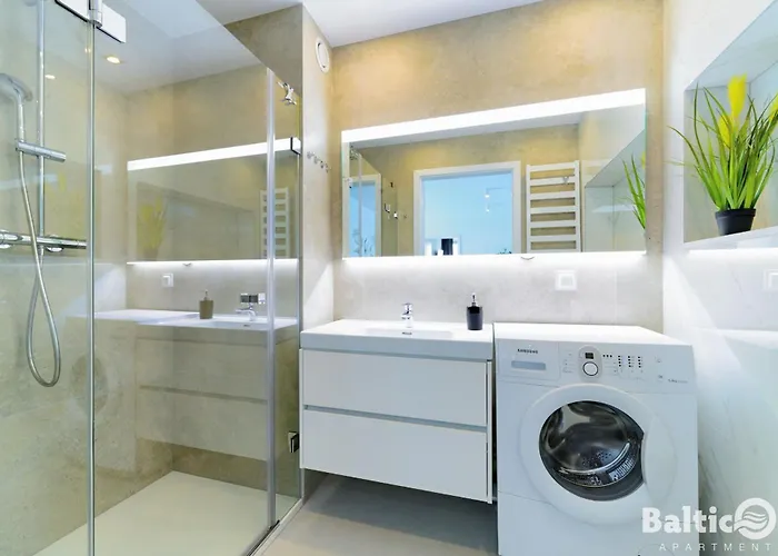 Balticon Westin House -luksusowy 70m2 , Basen Pool, Sauna, Parking Inklusive Kołobrzeg