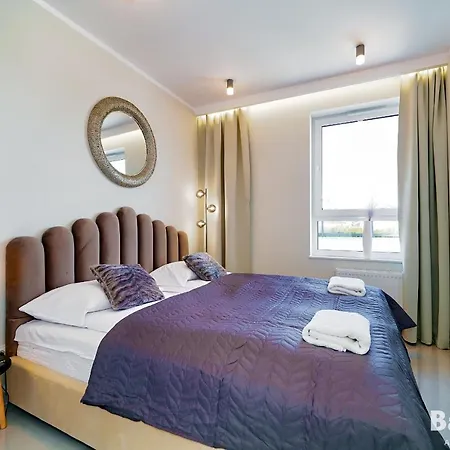 Balticon Westin House -luksusowy 70m2 , Basen Pool, Sauna, Parking Inklusive 아파트호텔