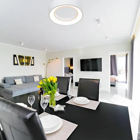 Balticon Westin House -luksusowy 70m2 , Basen Pool, Sauna, Parking Inklusive Lägenhetshotell 3*