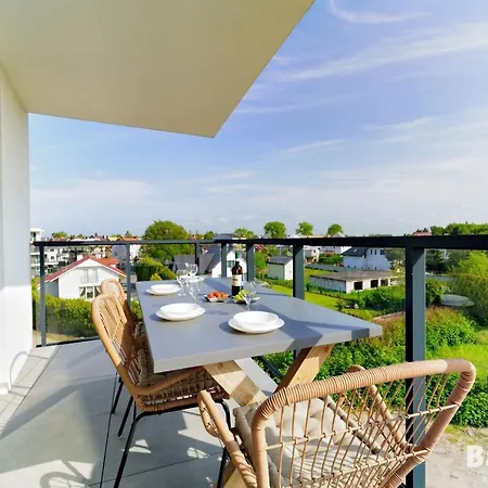 Balticon Westin House -luksusowy 70m2 , Basen Pool, Sauna, Parking Inklusive 科沃布热格