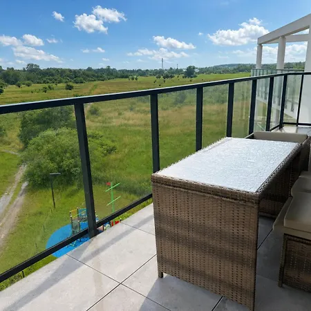 Balticon Westin House -luksusowy 70m2 , Basen Pool, Sauna, Parking Inklusive 3* 科沃布热格