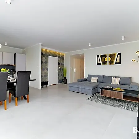 Balticon Westin House -luksusowy 70m2 , Basen Pool, Sauna, Parking Inklusive 아파트호텔
