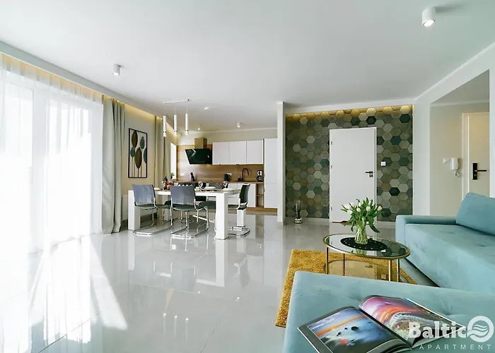 Apartahotel Balticon Westin House -luksusowy 70m2 , Basen Pool, Sauna, Parking Inklusive Kołobrzeg
