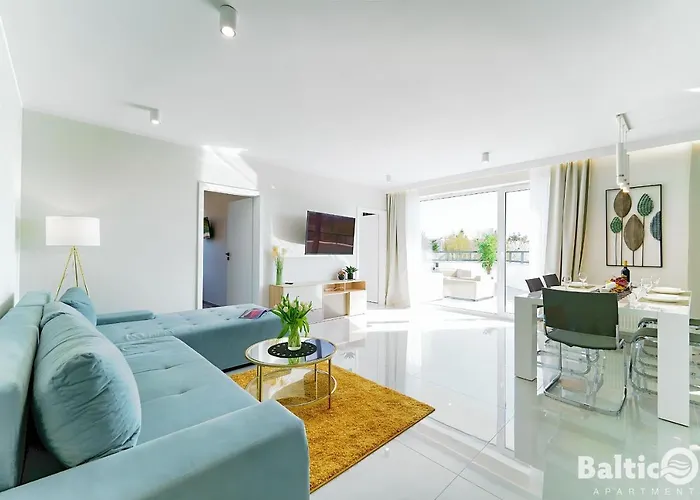 Balticon Westin House -luksusowy 70m2 , Basen Pool, Sauna, Parking Inklusive מלון דירות 3*