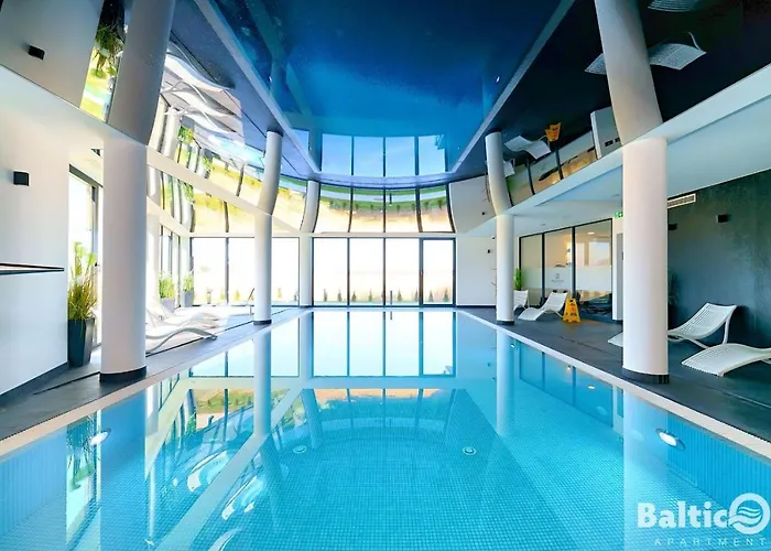 Balticon Westin House -luksusowy 70m2 , Basen Pool, Sauna, Parking Inklusive קולובז'ג