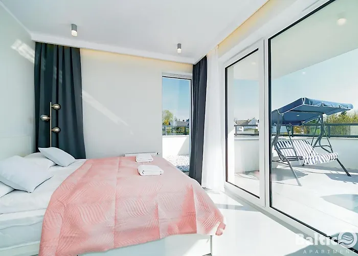 Balticon Westin House -luksusowy 70m2 , Basen Pool, Sauna, Parking Inklusive מלון דירות 3*