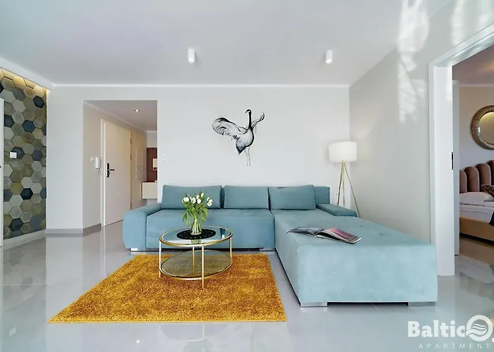 Balticon Westin House -luksusowy 70m2 , Basen Pool, Sauna, Parking Inklusive מלון דירות