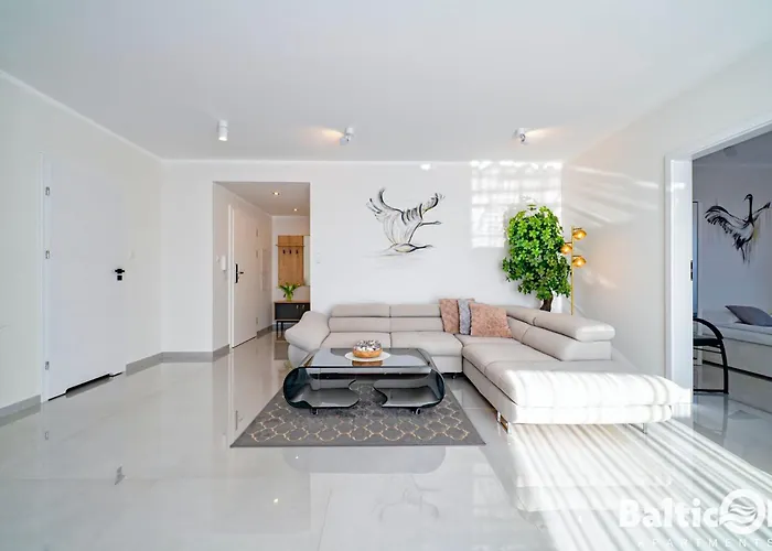 Balticon Westin House -luksusowy 70m2 , Basen Pool, Sauna, Parking Inklusive מלון דירות 3*