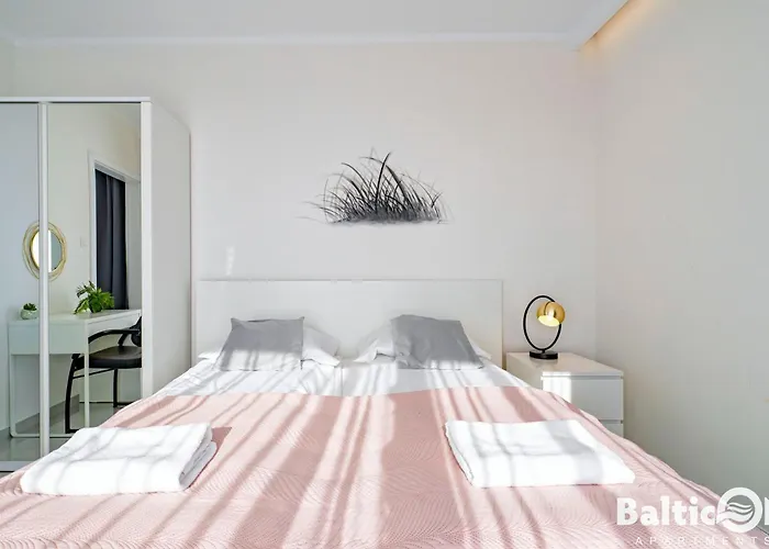 מלון דירות Balticon Westin House -luksusowy 70m2 , Basen Pool, Sauna, Parking Inklusive