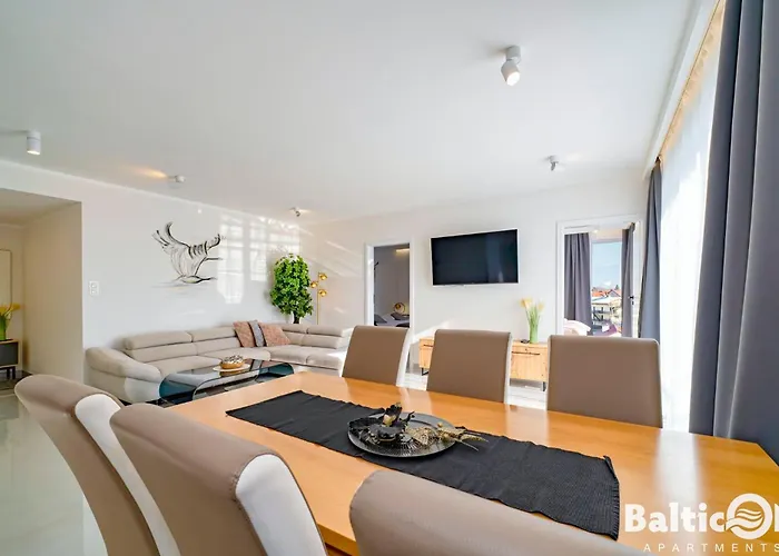 Balticon Westin House -luksusowy 70m2 , Basen Pool, Sauna, Parking Inklusive