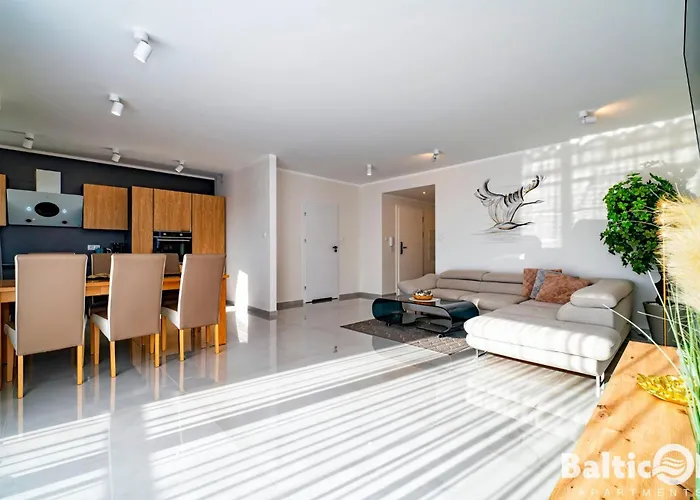 מלון דירות Balticon Westin House -luksusowy 70m2 , Basen Pool, Sauna, Parking Inklusive קולובז'ג