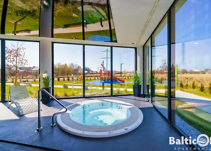 Balticon Westin House -luksusowy 70m2 , Basen Pool, Sauna, Parking Inklusive קולובז'ג