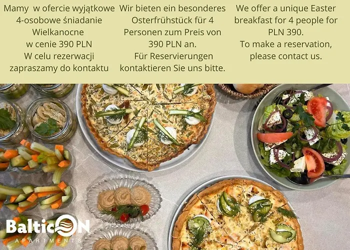 Balticon Westin House -luksusowy 70m2 , Basen Pool, Sauna, Parking Inklusive Appart hôtel 3*